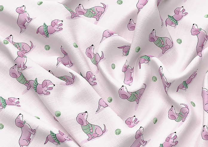 Dasching About, Fetch Princess - Made to Measure Curtains - Image 4